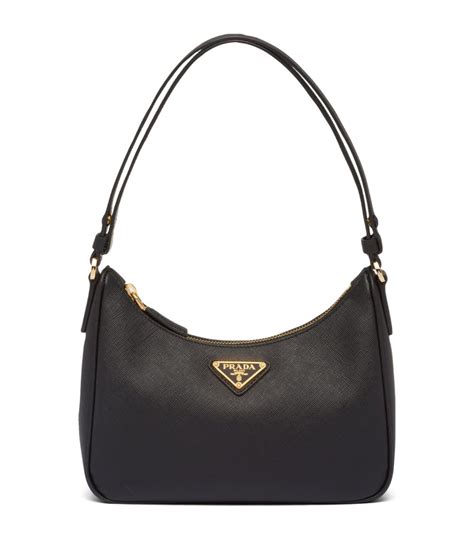 prada black saffiano leather adjustable bag|prada saffiano outlet.